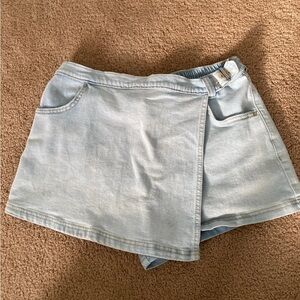 Levi's Light Blue Denim Skort
